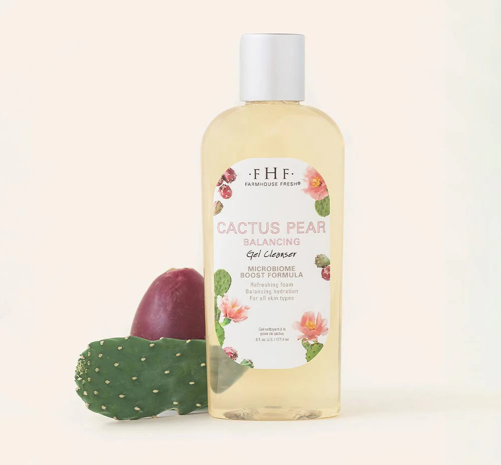 FarmHouse Fresh CACTUS PEAR BALANCING GEL CLEANSER