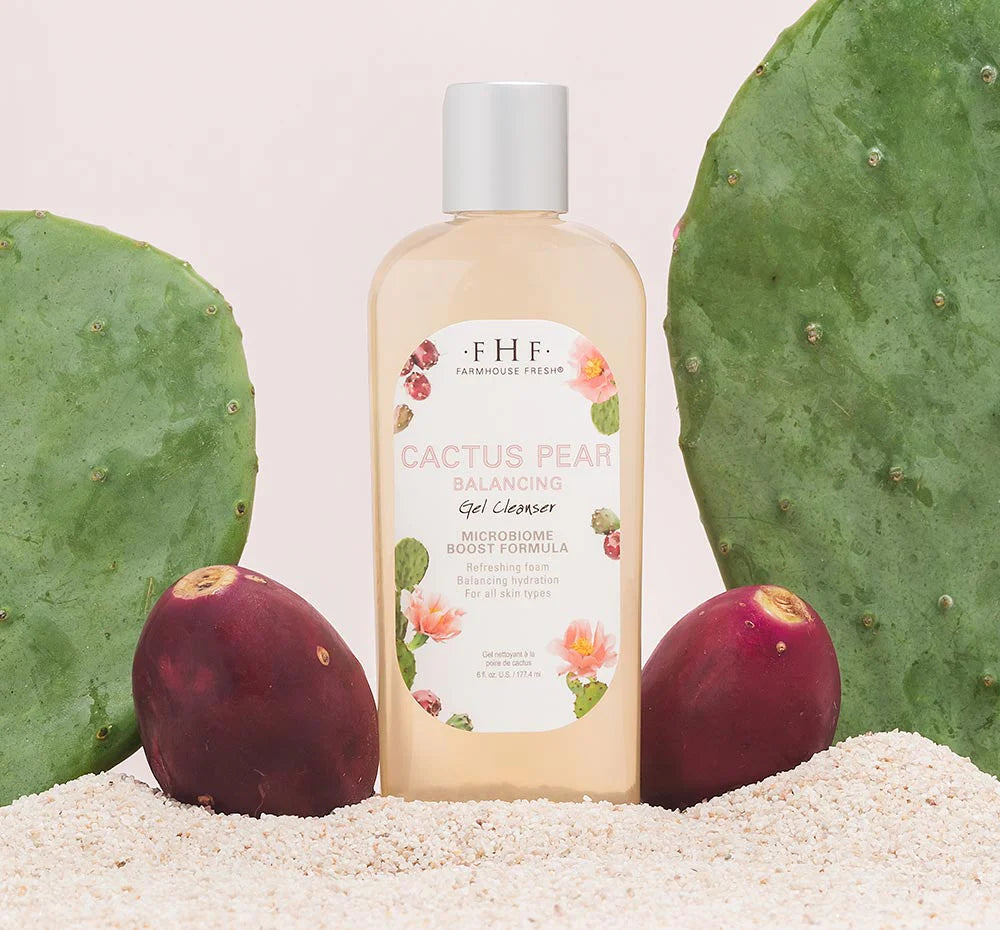 FarmHouse Fresh CACTUS PEAR BALANCING GEL CLEANSER