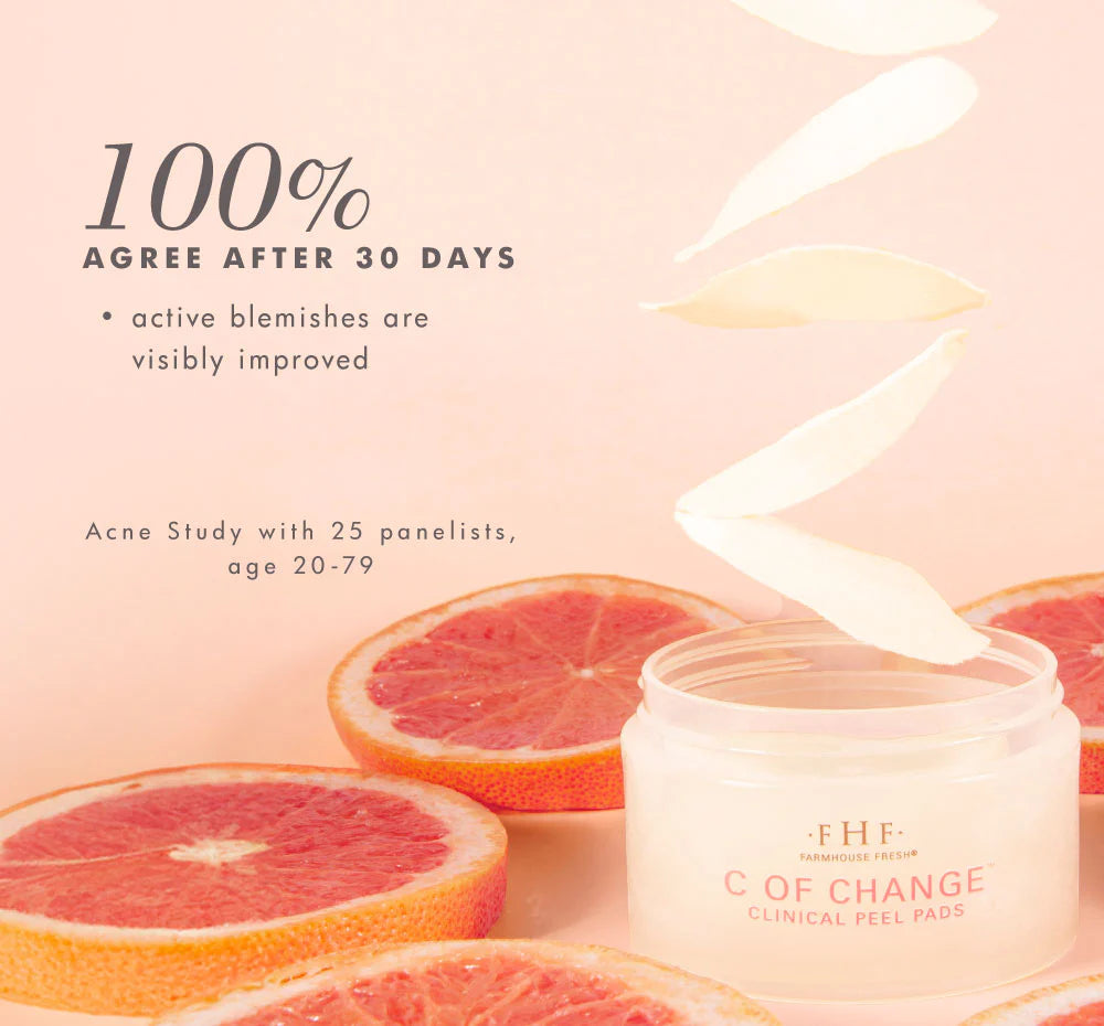 FarmHouse Fresh C OF CHANGE® CLINICAL PEEL PADS