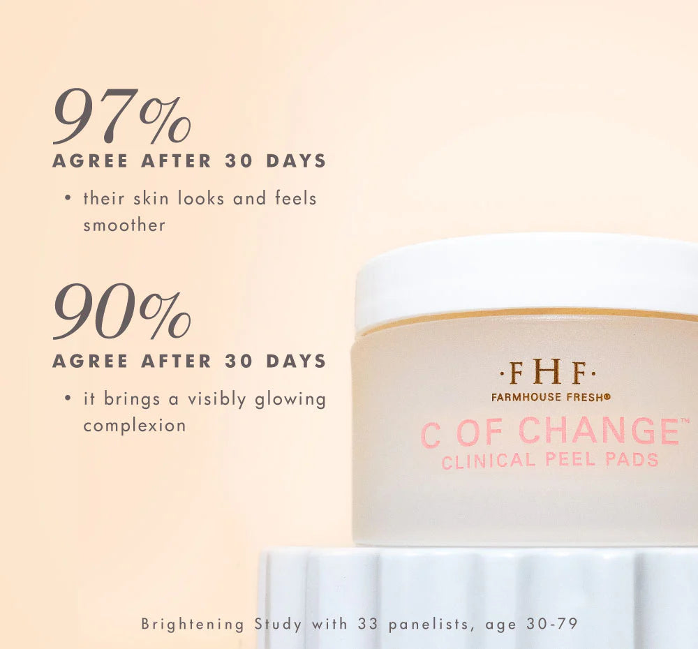 FarmHouse Fresh C OF CHANGE® CLINICAL PEEL PADS