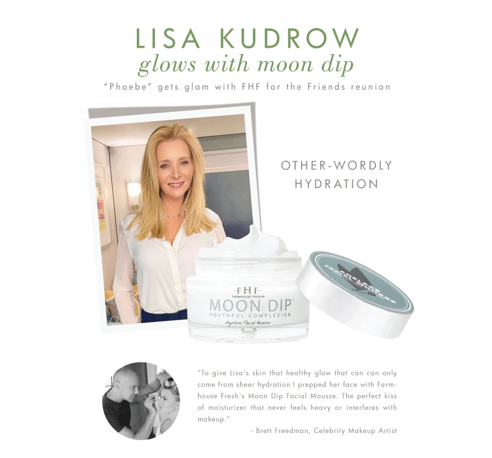 MOON DIP® YOUTHFUL COMPLEXION AGELESS FACIAL MOUSSE WITH PEPTIDES + RETINOL" hydrate & firm"