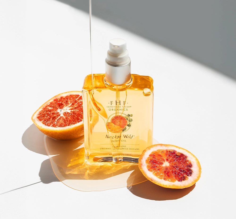 NECTAR WILD™ ORGANIC BODY OIL   "citrus - eucalyptus - nourishment"