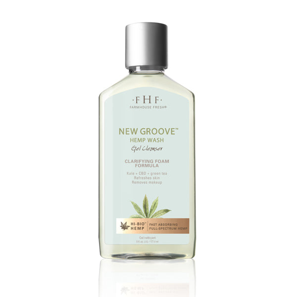 New Groove Hemp Wash Facial Cleanser